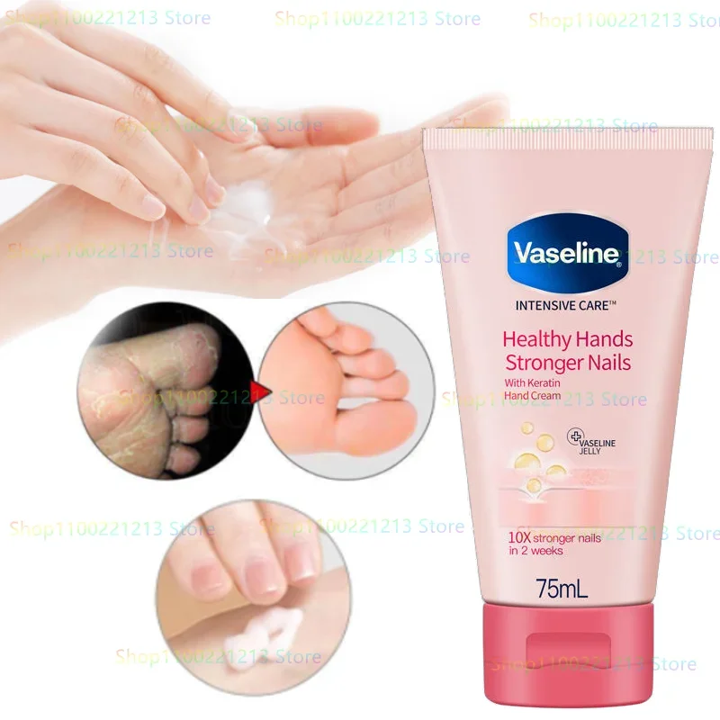 Vaseline Hand Cream, Niacinamide, Moisturizing, Brightening, Dry and Cracked Skin, Autumn and Winter Moisturizing