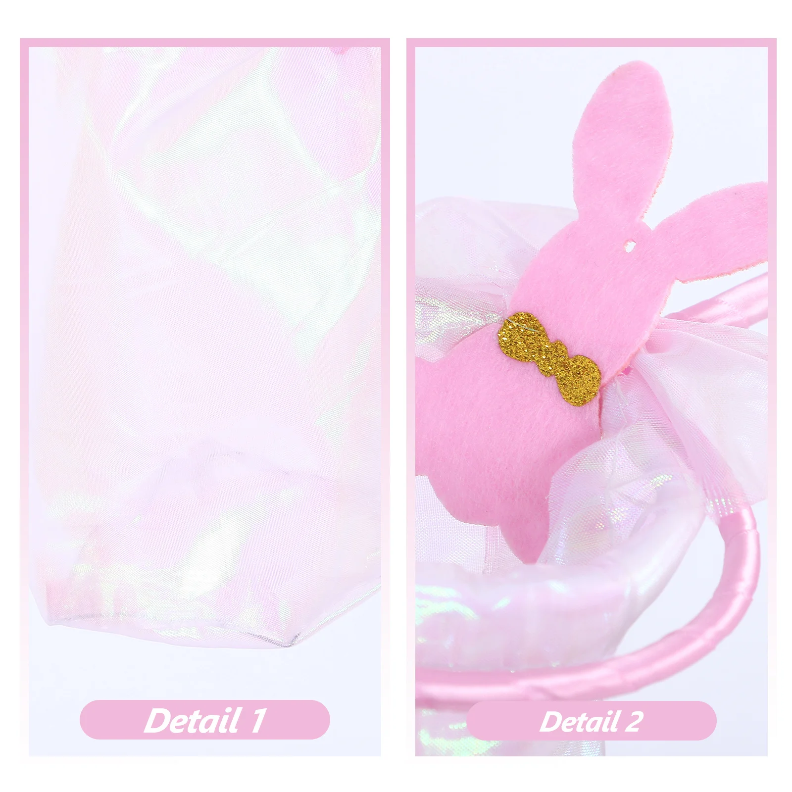 

Easter Cloth Candy Bag Lovely Easter Gift Favor Pouch for Party Treats Egg Hunts Supplies Bunny Bags Gift Goodie Bags