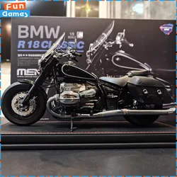 MENG Assemble Car Model 1/9 BMW R18 Inheritor Cruise Motorcycle Assembly MT-006S Pre Colored Version Custom Model Children Gift