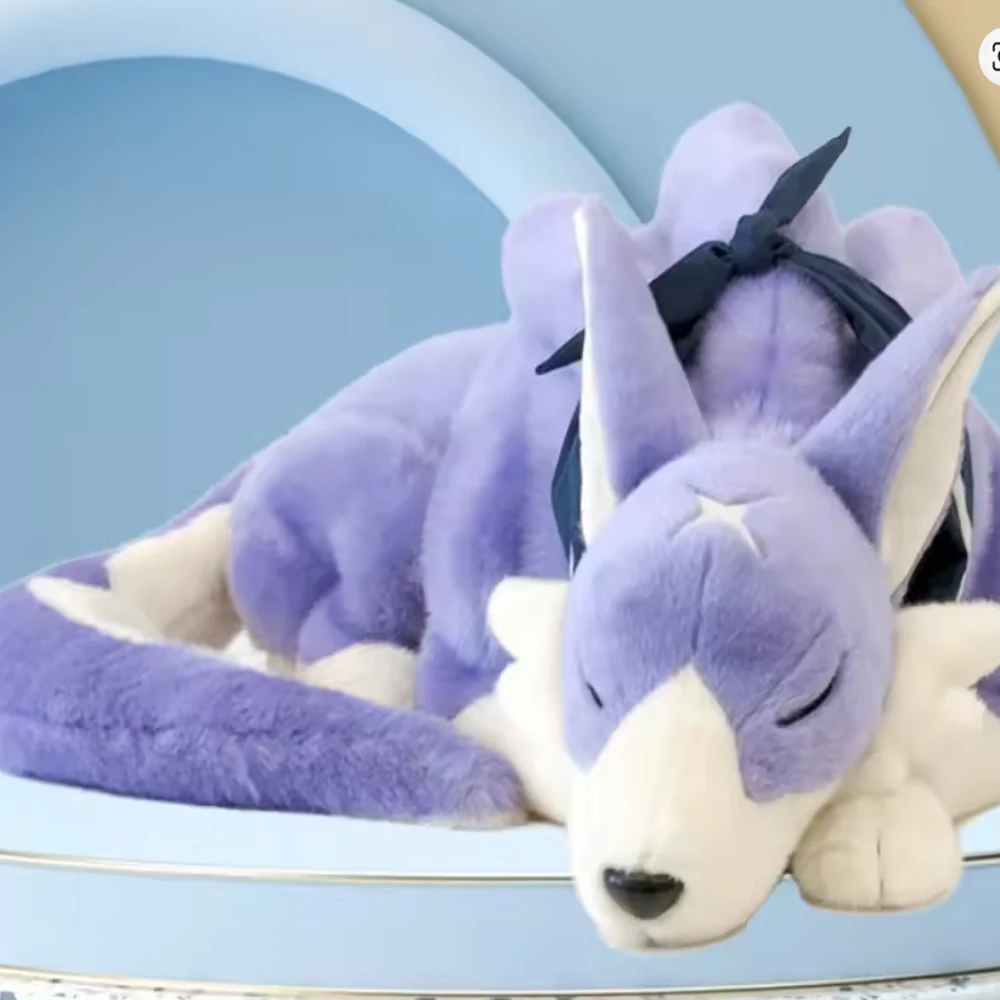 Juguete de peluche Monster Hunter Rise Palamute de 60cm, almohada grande y suave, cojín de Animal, juguete de peluche de dibujos animados Kawaii, regalo de Navidad divertido para niños