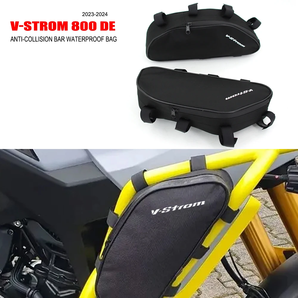 

For Suzuki V-Strom 800 De 2023-2024 Accessories Original Bumper Repair Tool Placement Bag Frame Crash Bars Waterproof Bag