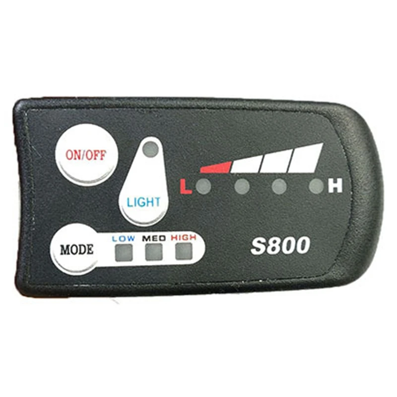 Electric Bicycle LED S800 Display 36V 48V Electric Bike Intelligent Control Panel Display Electric Bicycle Part