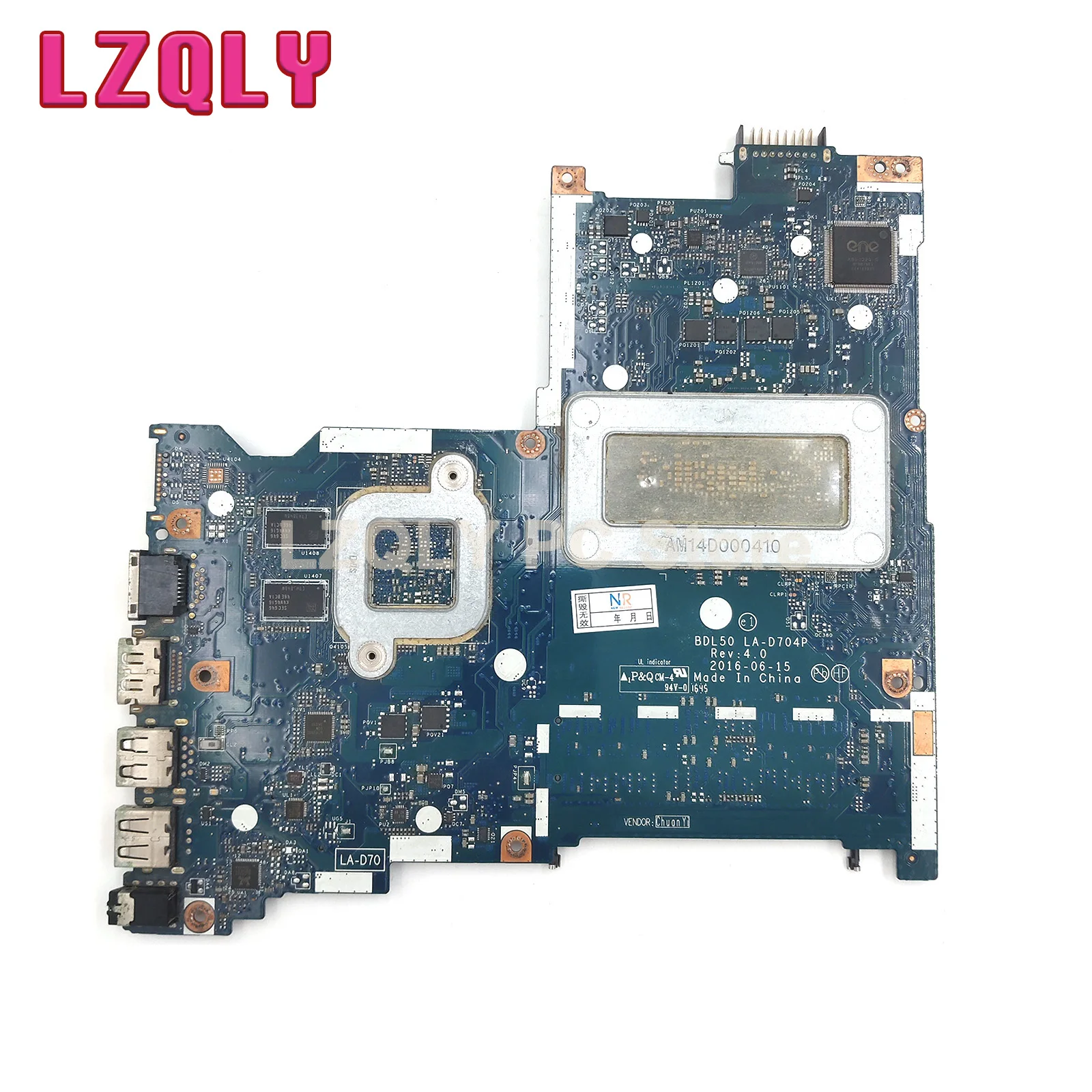 FOR HP 15-AC 15-AY015ds 250 G5 Laptop motherboard BDL50 LA-D704P 860158-601 854936-601 i3 i5 i7-6th CPU DDR4  Video card test ok