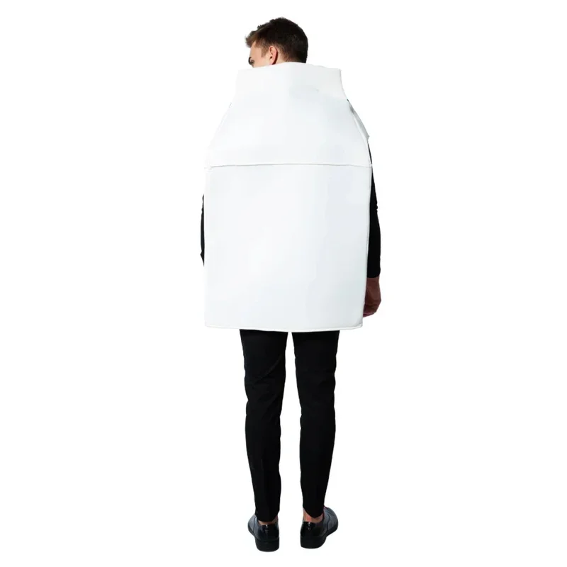 QQ8 Snailify, conjunto de 2 uds., disfraz de galletas y leche para adultos, disfraz de Halloween para pareja, disfraz de leche para hombres, disfraz de galleta para mujeres, Cosplay5Lk¥