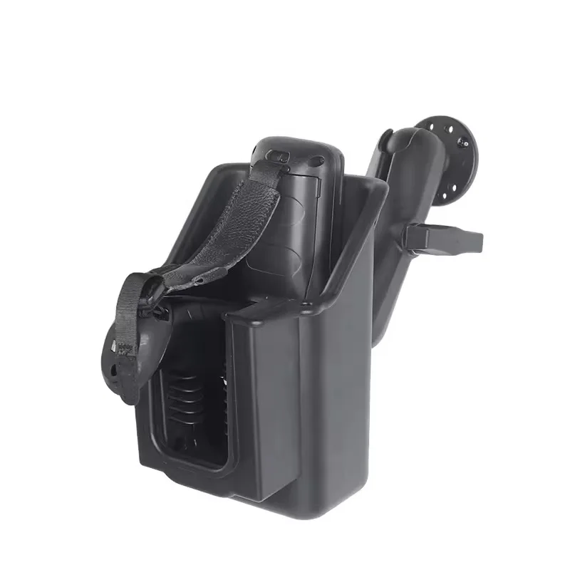 قاعدة الماسح الضوئي لحامل المسح الضوئي مع قاعدة كروية مقاس 1.5 بوصة مع قاعدة كروية مستديرة لبندقية ماسح الباركود ثنائي الأبعاد لمسح البلوتوث