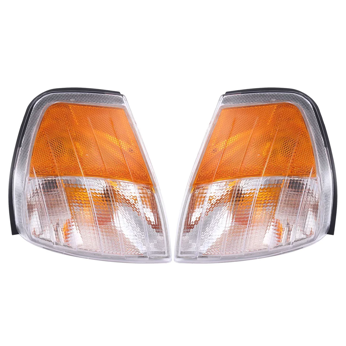 ไฟสัญญาณเลี้ยวสำหรับรถยนต์1คู่สำหรับ Mercedes Benz C Class C230 W202 C280 1994-2000 2028261143 2028261243