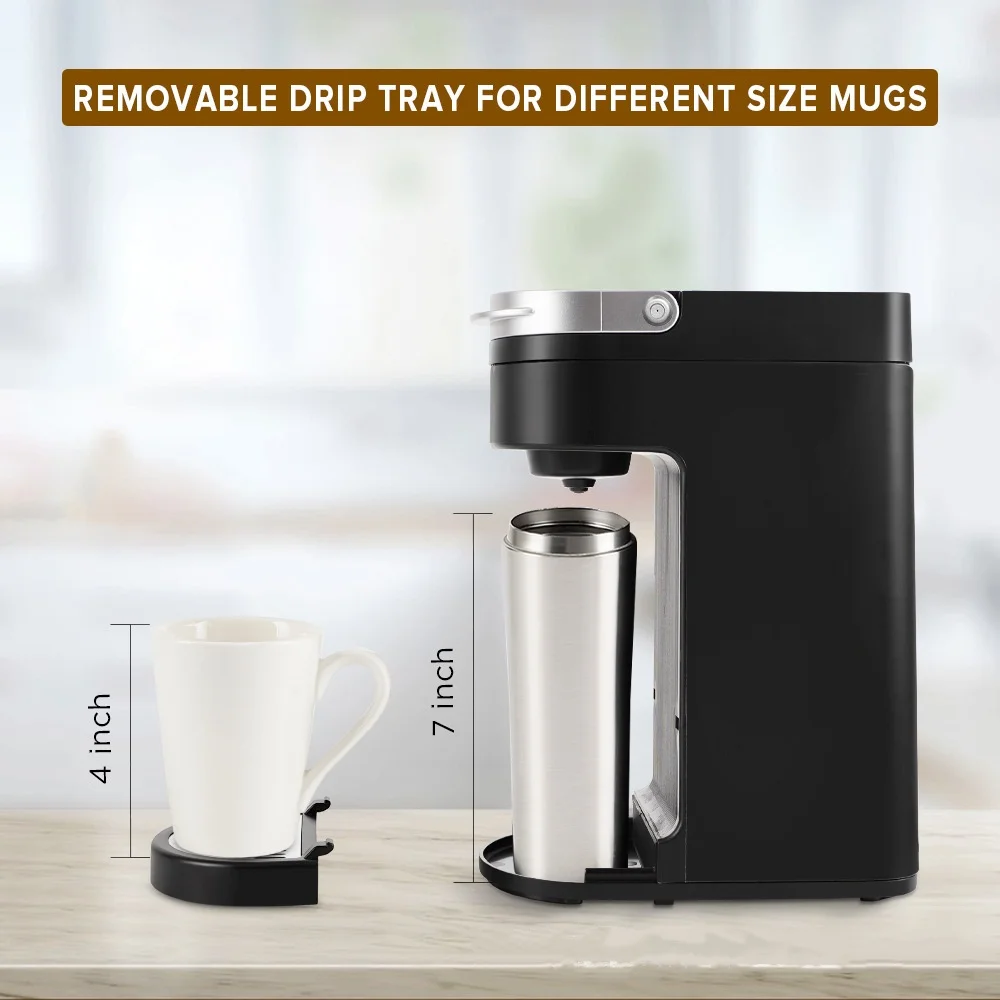 Coffee Machine, American Mini Coffee Machine For Home Use, Perfect For Small Spaces, Portable Capsule Coffee Machine