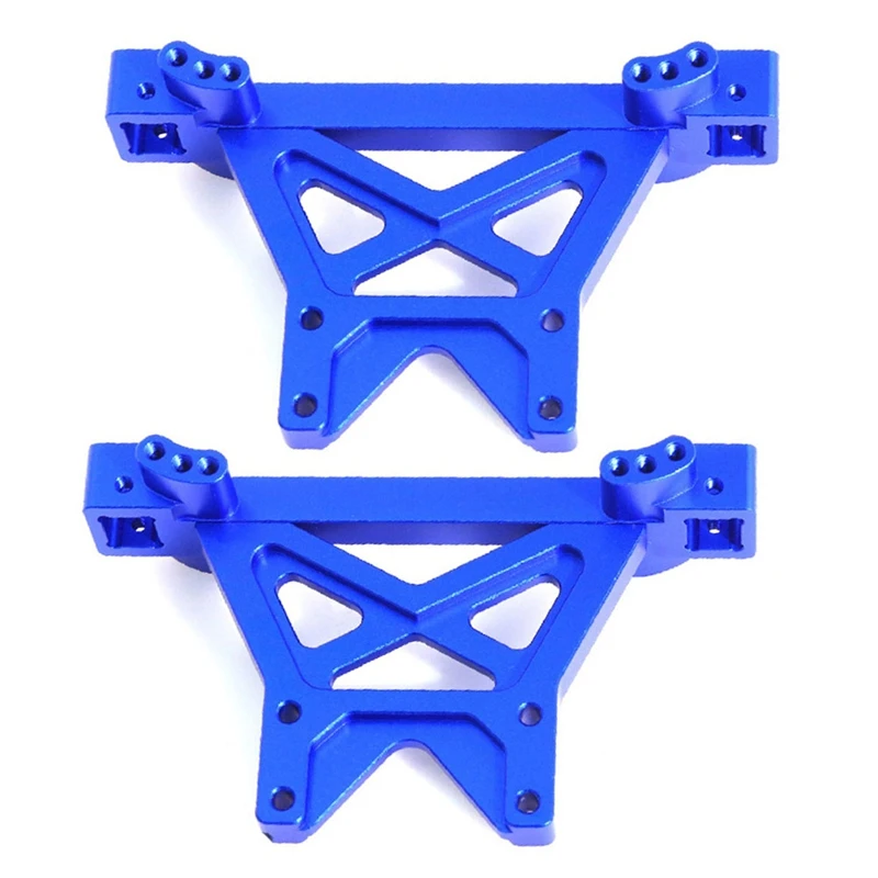 RC Car Upgrade Front & Rear Shock Absorbers Kit for TRAXXAS 1/10 E-Maxx/T-Maxx RC Car Upgrade Parts Blue