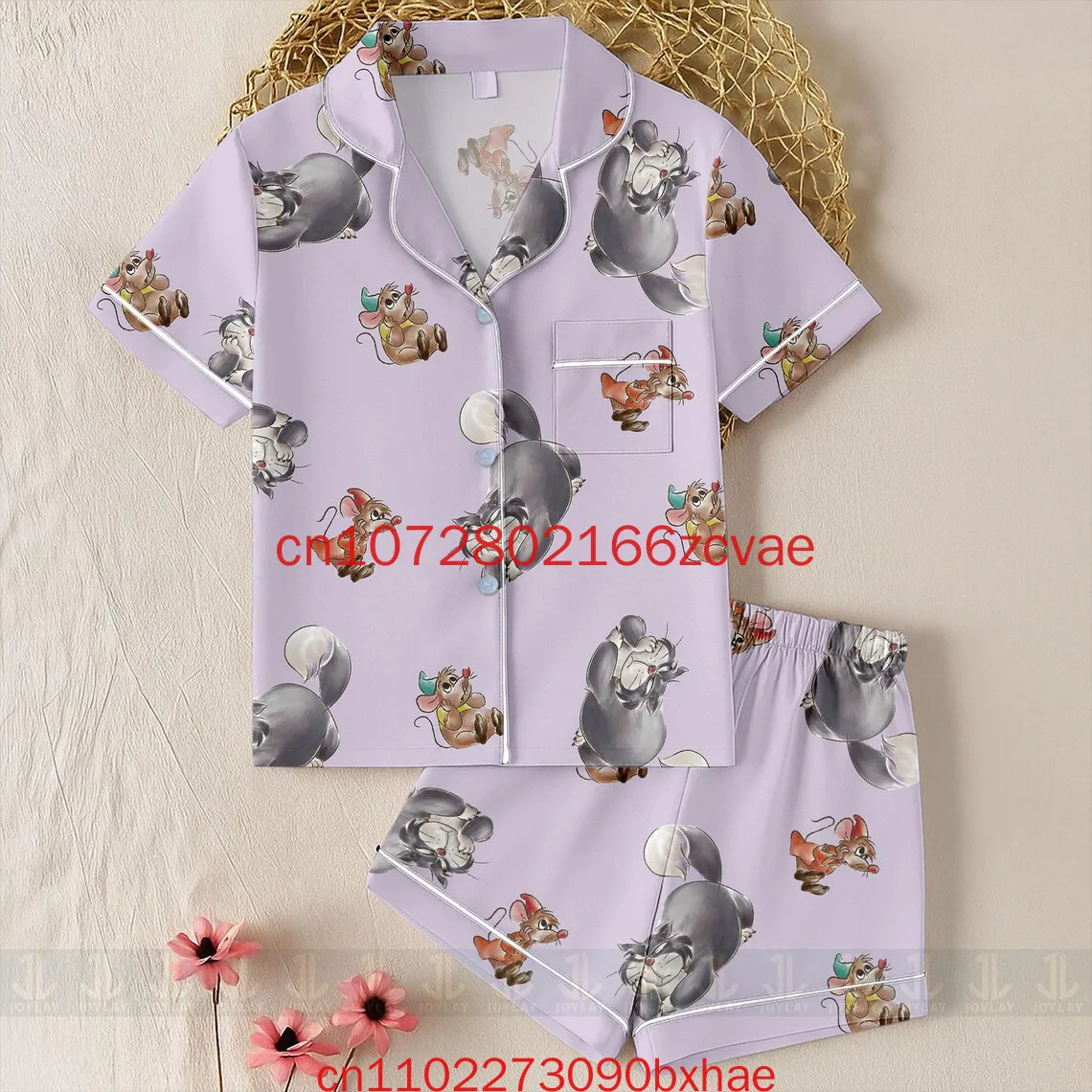 

Snow White And Seven Dwarf Grumpy Dopey Unisex Pajamas Set 2025 New Christmas 3D Printed Short Sleeve Shorts Set