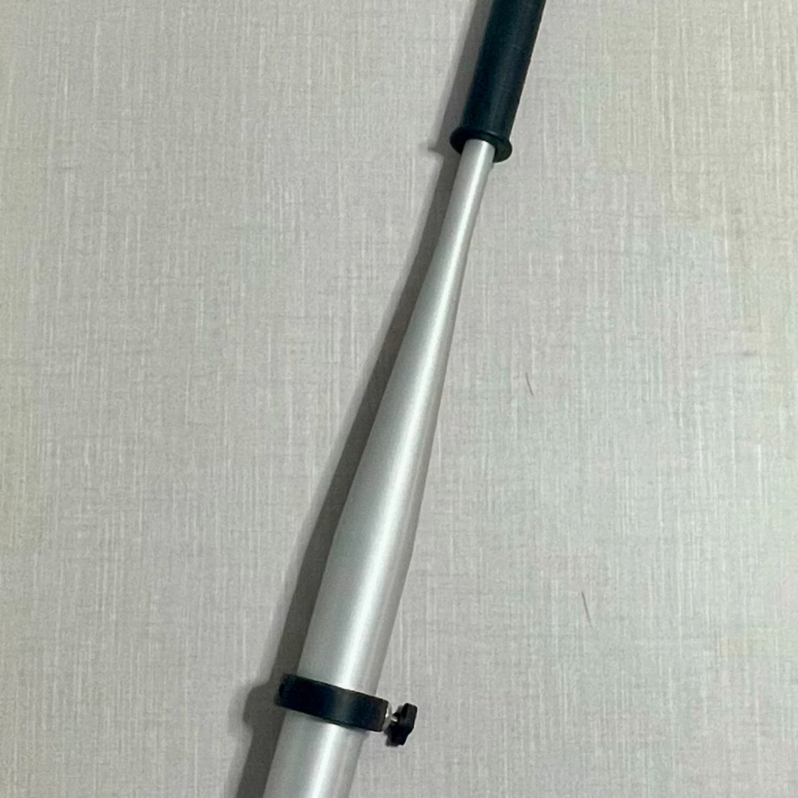 Outboard Engine Throttle Extension Rod Black Grip Aluminum Throttle Extension Rod Tapered Shaft Adjustable