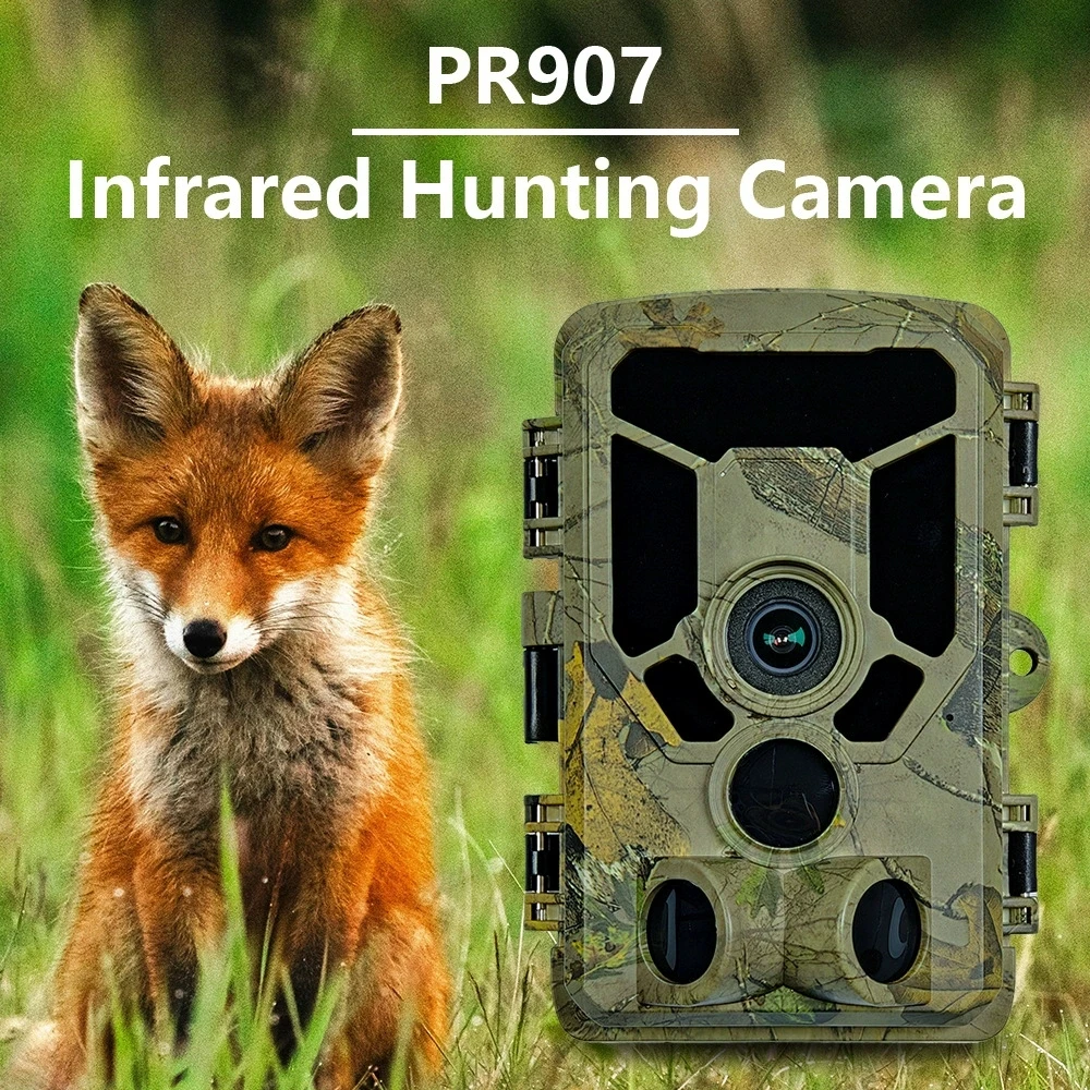 new-infrared-camera-4k-60mp-wifi-game-camera-ip66-waterproof-wide-angle-night-vision-for-outdoor-detection-monitoring