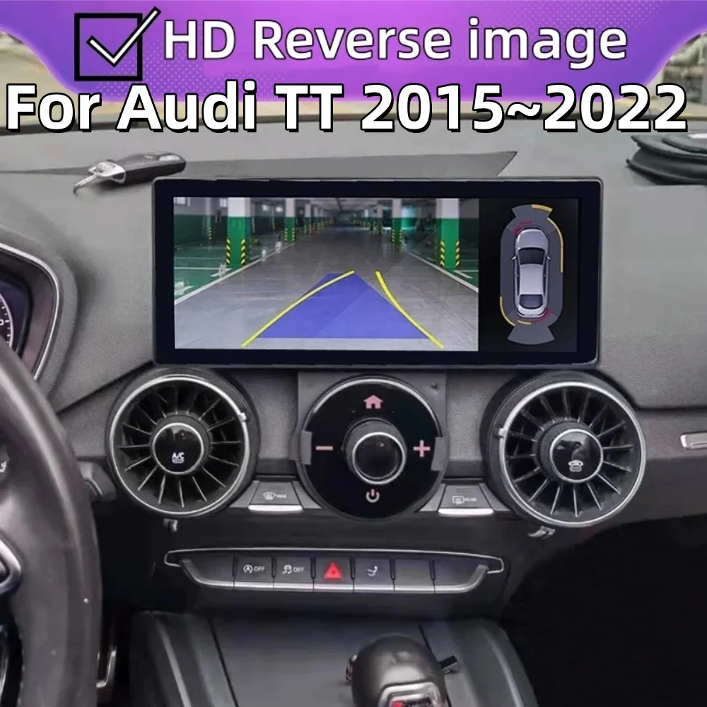 

10.25 Inch Multimedia Android 13 For Audi TT 2015~2022 GPS Navigation Auto Stereo Radio Wireless Carplay Mirror Link Head Unit