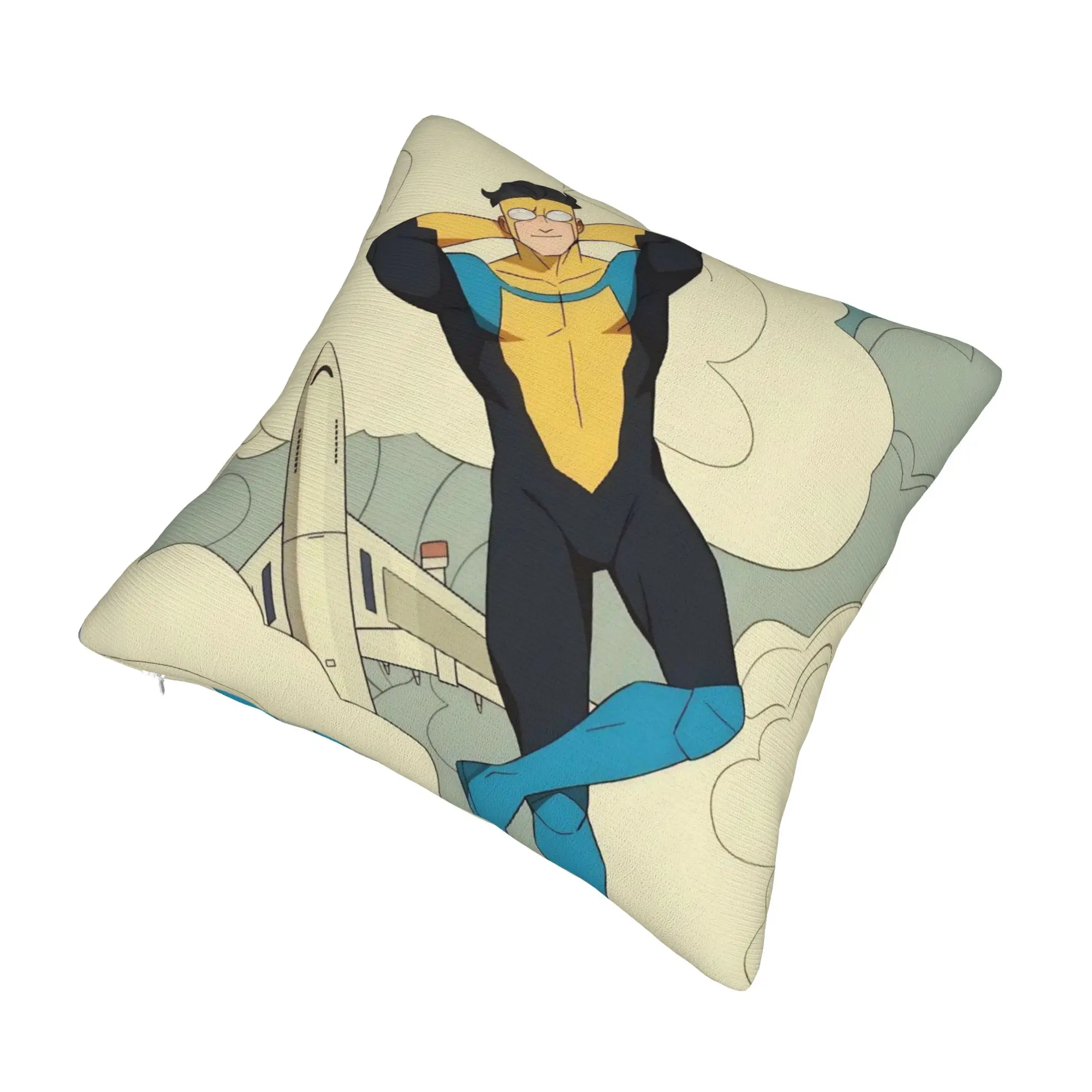 Invincibles Comic Pillowcases Accessories Printing Cushion Cover Decorations  Pillow Case Cover Living Room Multi-Size