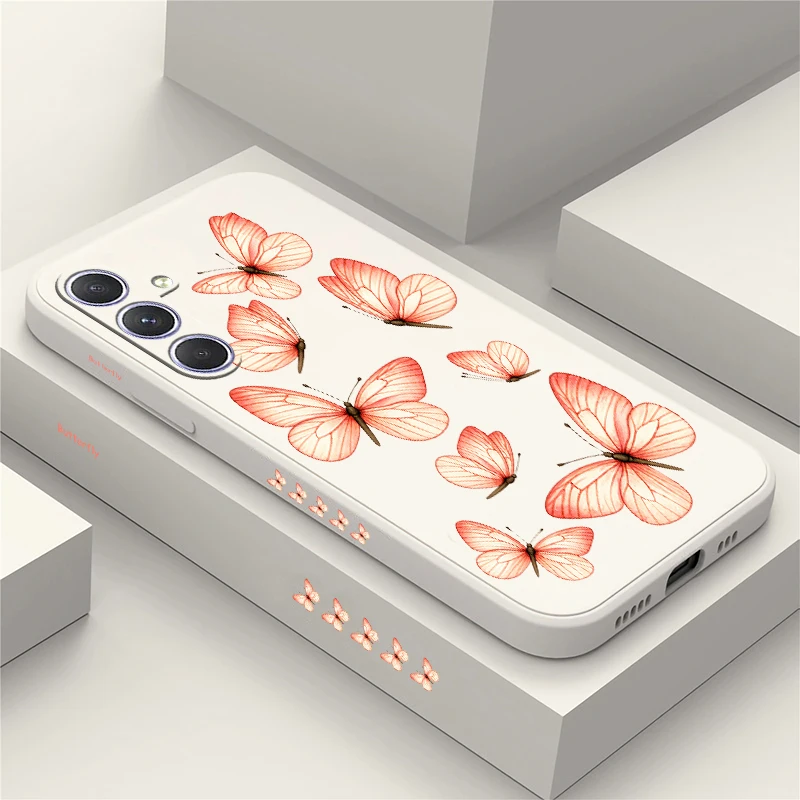 Flowers Print Case For Samsung Galaxy Note 20 Ultra 10 Plus Lite F42 F17 F14 F07 F06 F05 F04 F02S Shockproof Silicone Cover Capa