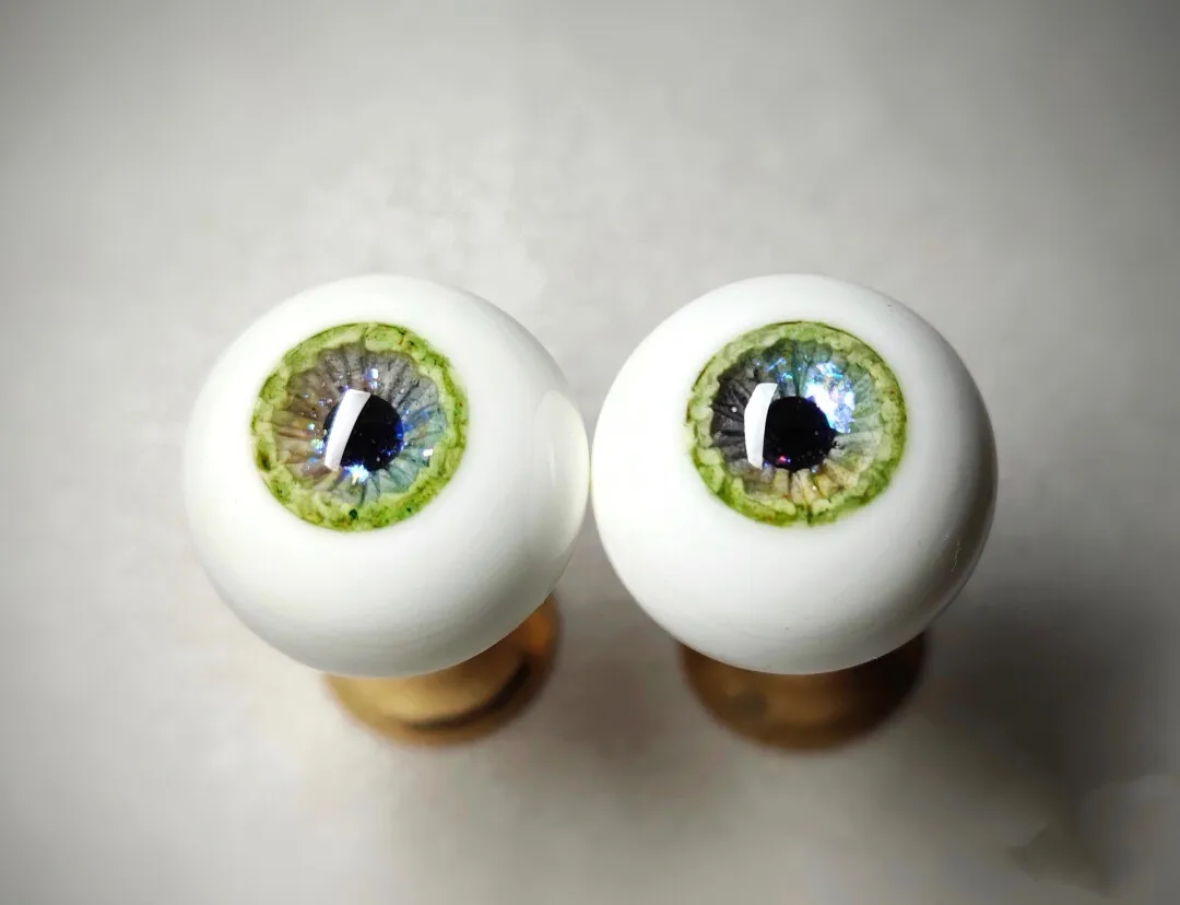 1/4 Doll Accessories Resin Eyes Safety Eye Verdant 18mm BJD Eyeball Toys Free Shipping