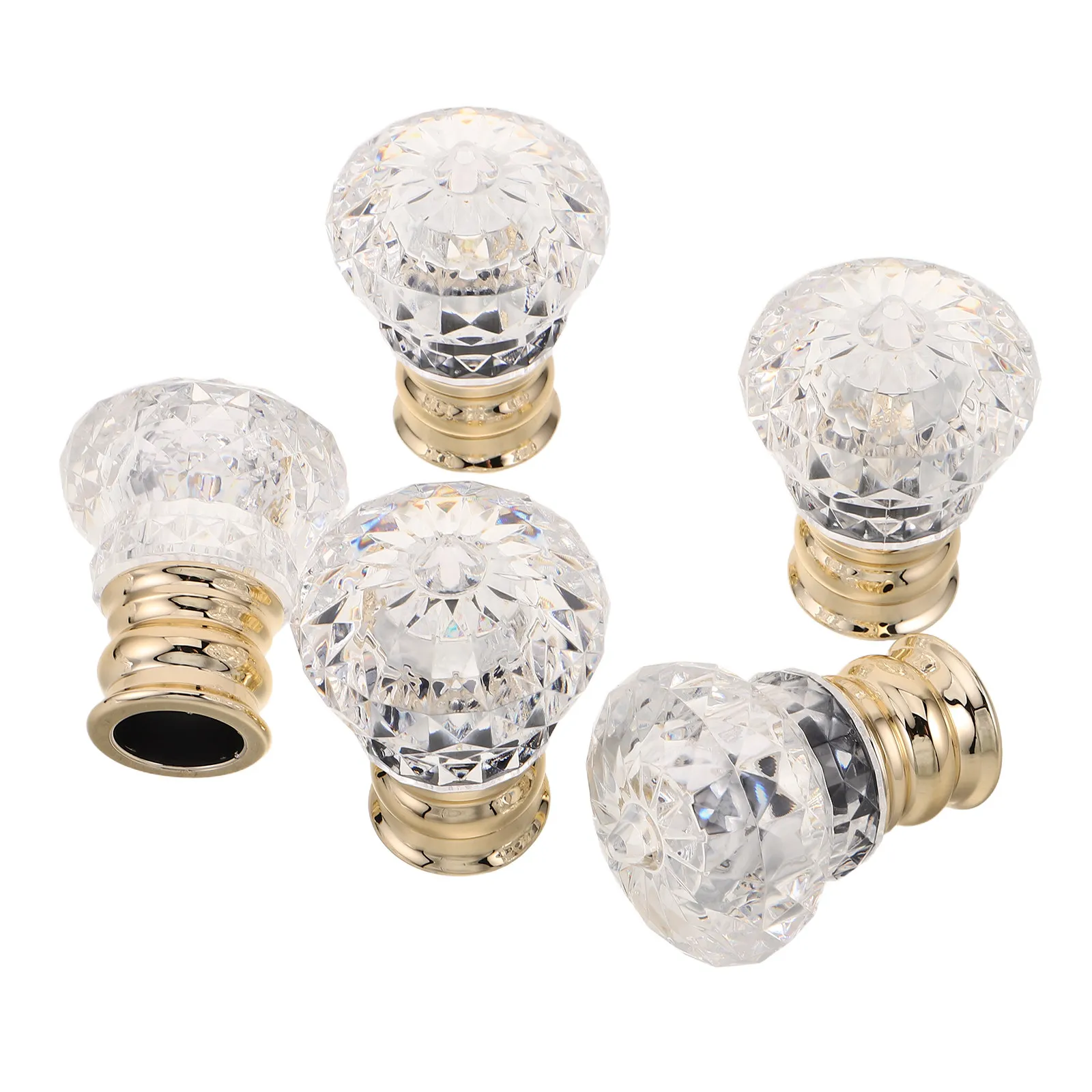 5Pcs Decorative Perfume Bottle Cap Spray Top Replacement Cap for 15Mm Neck Size Airtight Screw Seal Mist Spray Bottle Nozzle