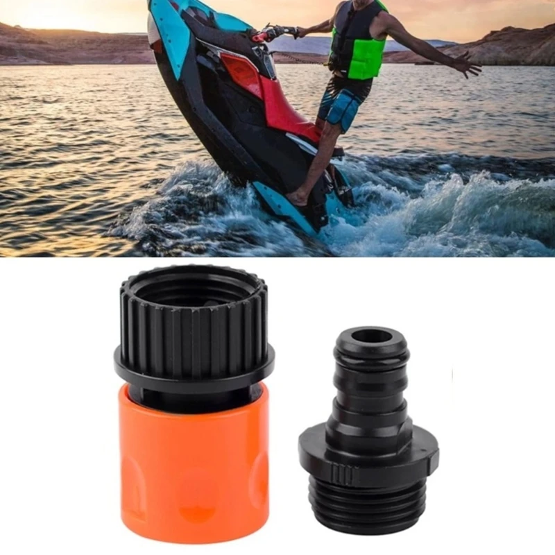 Quick Connection Faucet Water Hose Adapter Suitable for Sea Doo BRP Efficient Water Guns Attachment Jet Ski Maintenance M76E