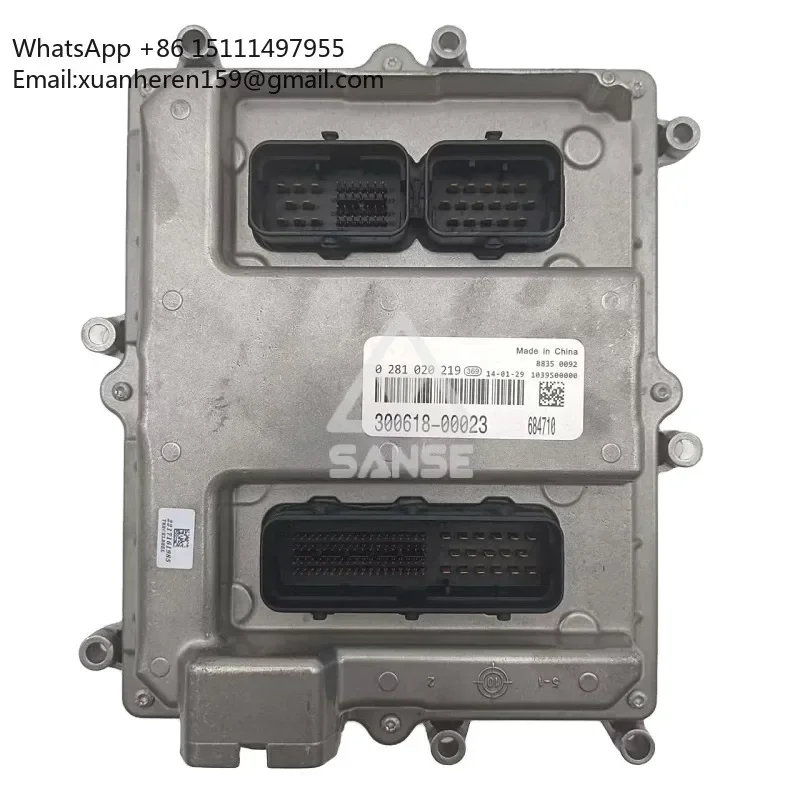 

Электронный блок управления (ЭБУ) Sanse Machinery в новом состоянии 0281020219 300618-00023, запчасти двигателя 0281020219 300618-00023
