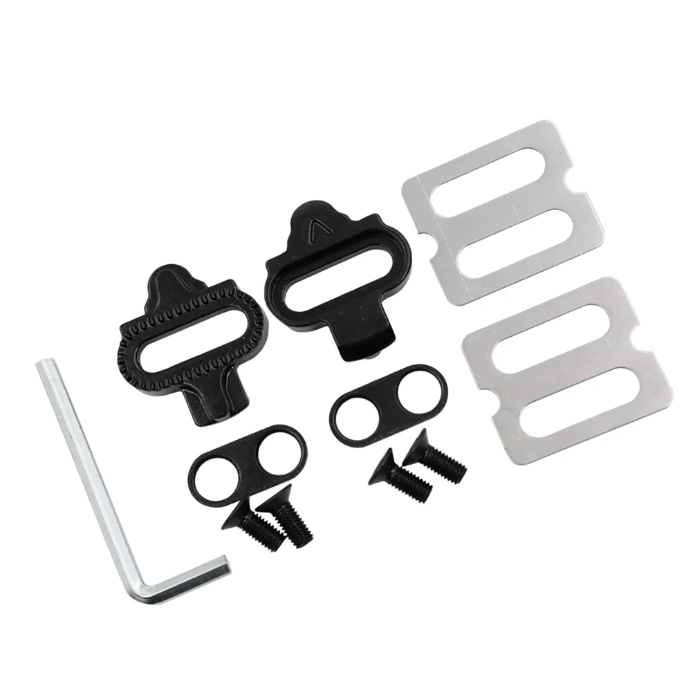 

Professional Pedal Cleat Cycling Accessories Bike System Clip in Kit Long Term Use Easy Install Gifts