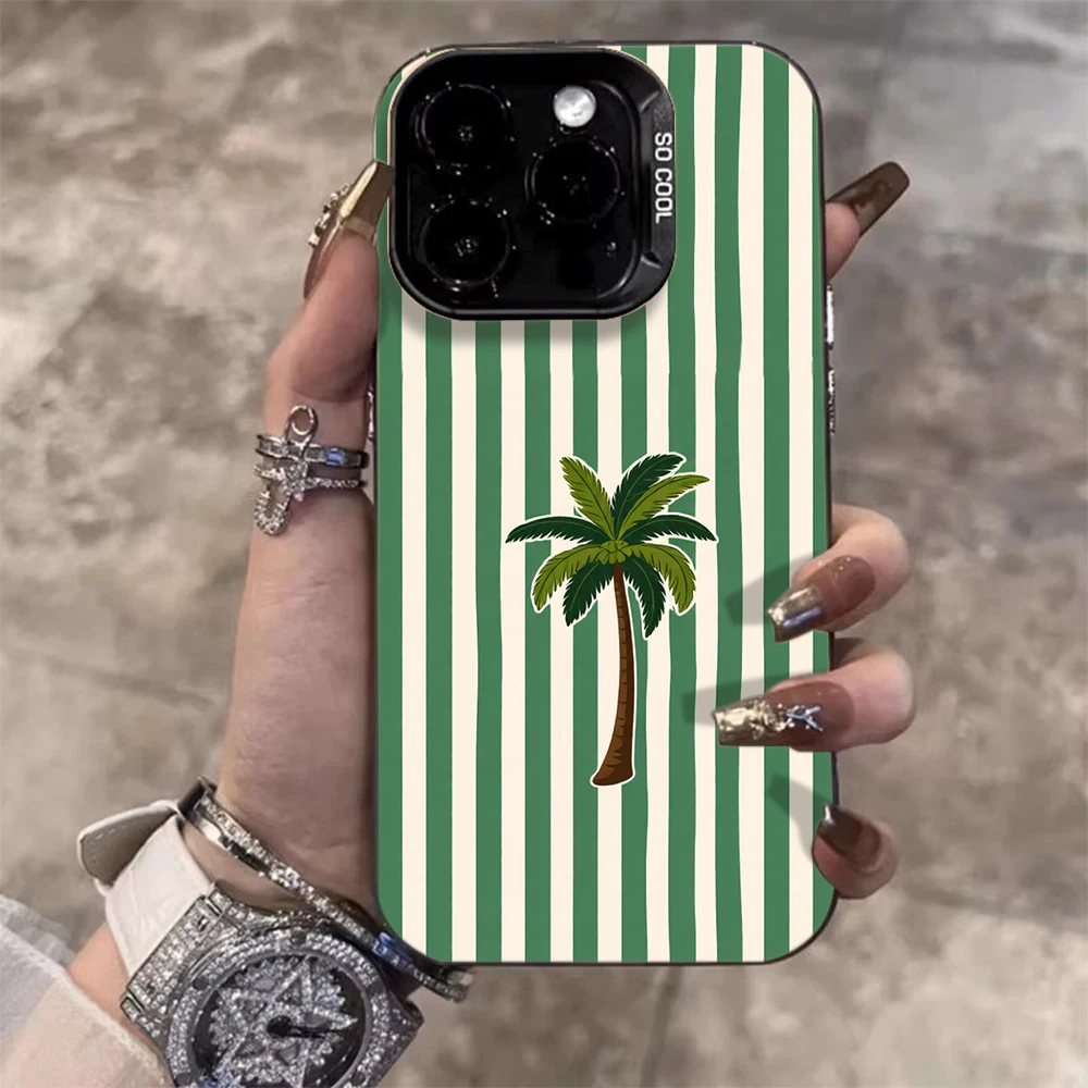 Niedliche grüne karierte lustige Hülle für iPhone 15 Pro Max Hüllen iPhone 17 11 12 13 ProMax 14 15 16 Plus 8 XS XR Stoßfeste TPU IMD Coque – Detail 13