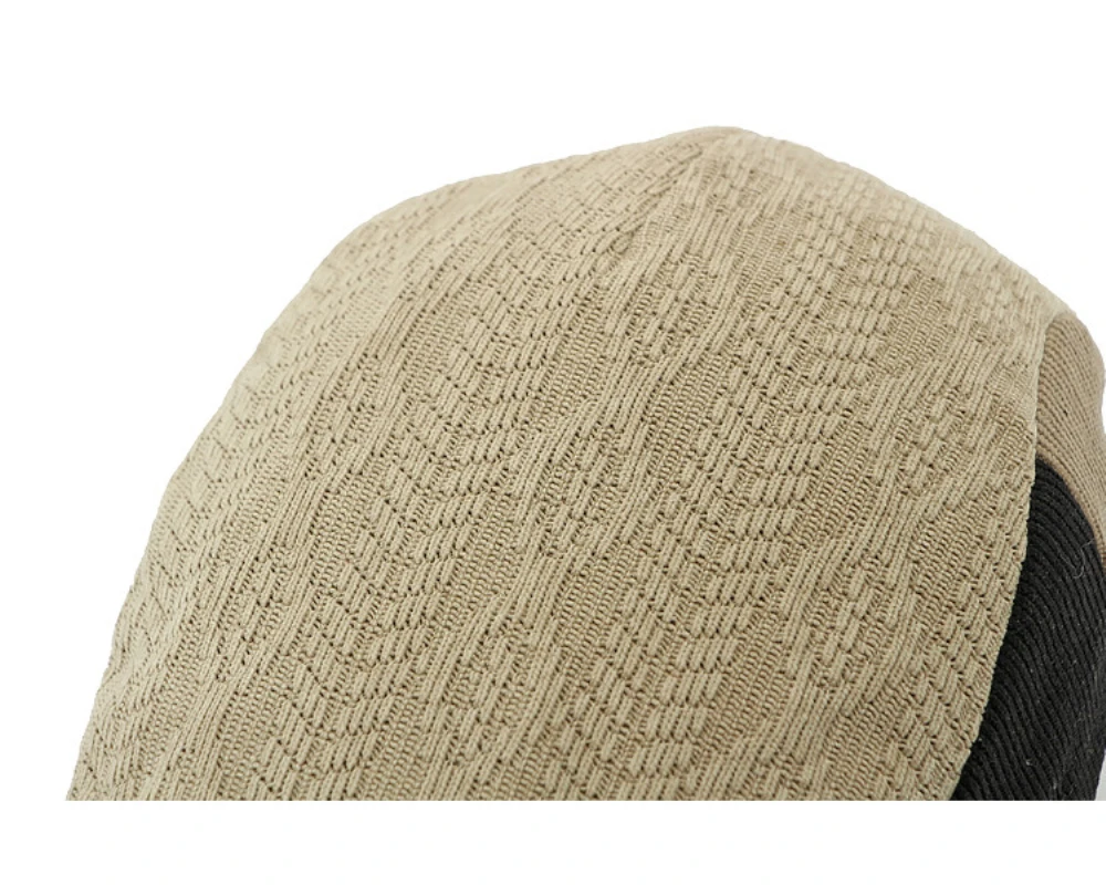 HT4577 Berets Herbst Winter Hut Kappe für Männer Frauen Vintage Gestrickte Baskenmütze Hut Männlich Weiblich Einstellbare Baskenmütze Kappe Unisex Ivy Flache Kappe – Detail 4