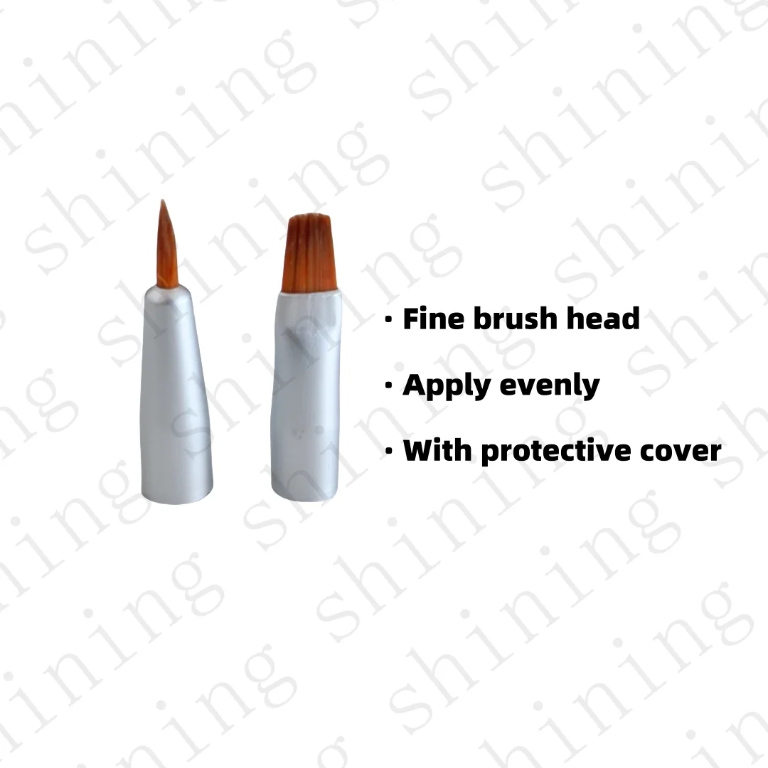 Dental Brush Pen Replaceable Brushes Head Straight Curved Head Mini Micro Brush Tips