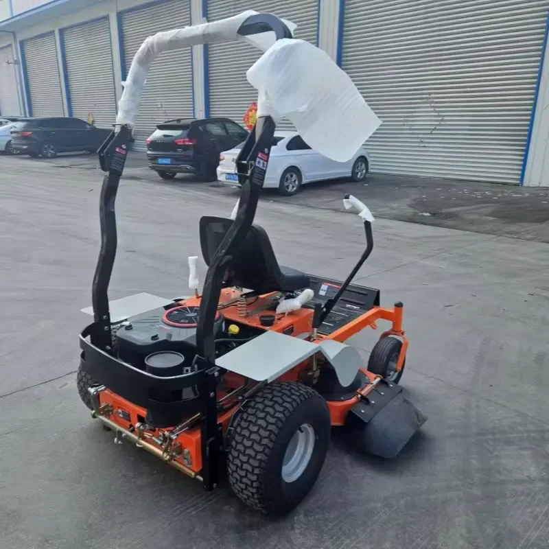 Professional Lawn Care Grass Cutting Machine Crawler Brush Cutter Riding Mower for Grass Cutting Large-capacity Weed Cutter