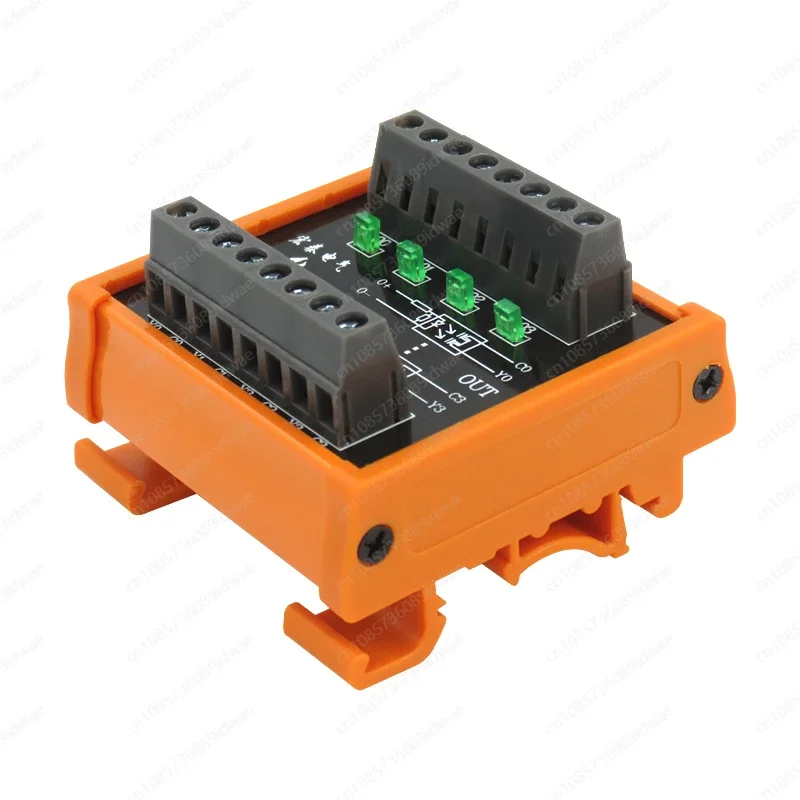 4-Channel signal isolation module NPN and PNP arbitrary inter-conversion level conversion wide voltage 8 to 30V HT04GT