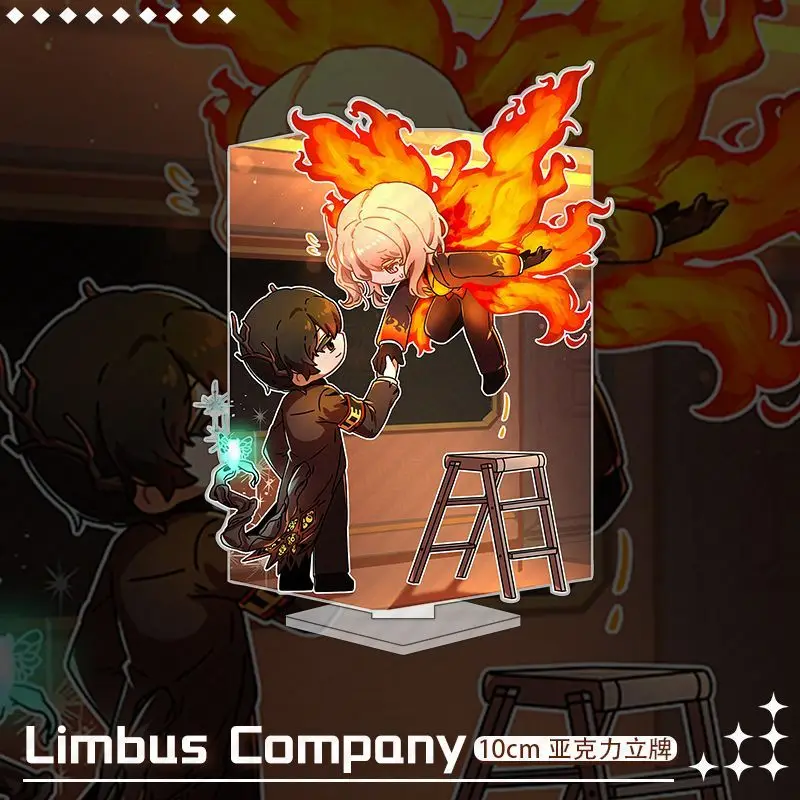 Faust de la société Limbus ‌   Yi Sang Anime Cosplay dessin animé badge broche porte-clés pendentif acrylique debout signe accessoires cadeau de noël