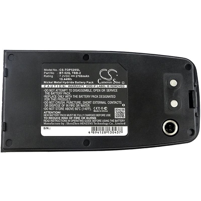 CS 2700mAh Battery For Topcon GTS230W  GPT-3000  GTS-220  GPT-2000  CTS-3000  GTS-230W  GRS-245NW  GPT-1000  GPT3000W  GPT3100W