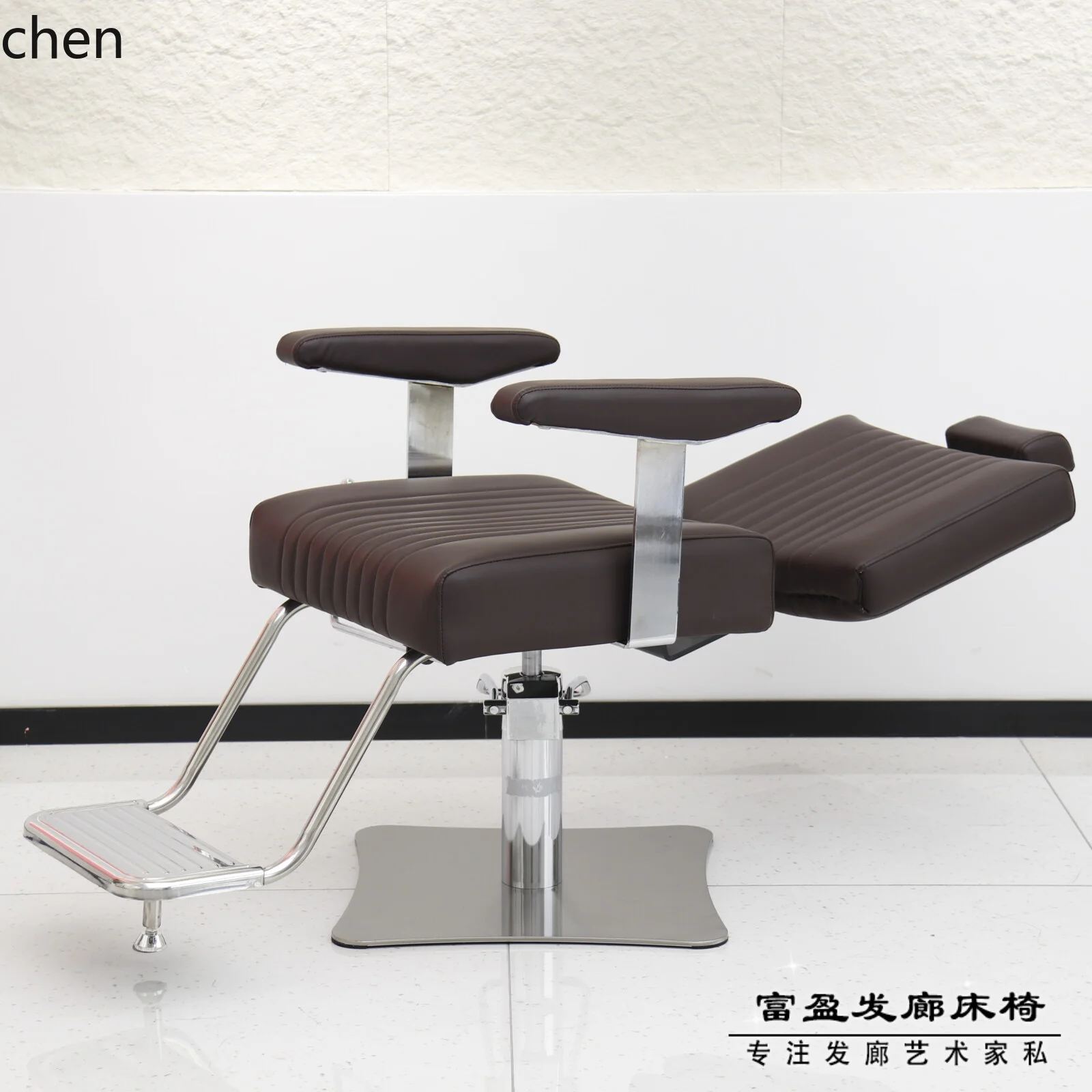 

LXC salon chair hair salon perm and dye salon chair can be rotated and reclined hair cutting chair barber shop stool