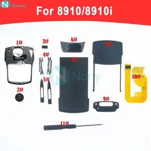 Bilashmart Nowey 8910 Face LCD Frame Housing Nokia 8910i Phone Infrared Lens Back Cover Antenna Case Power Slide Button Charging Flex