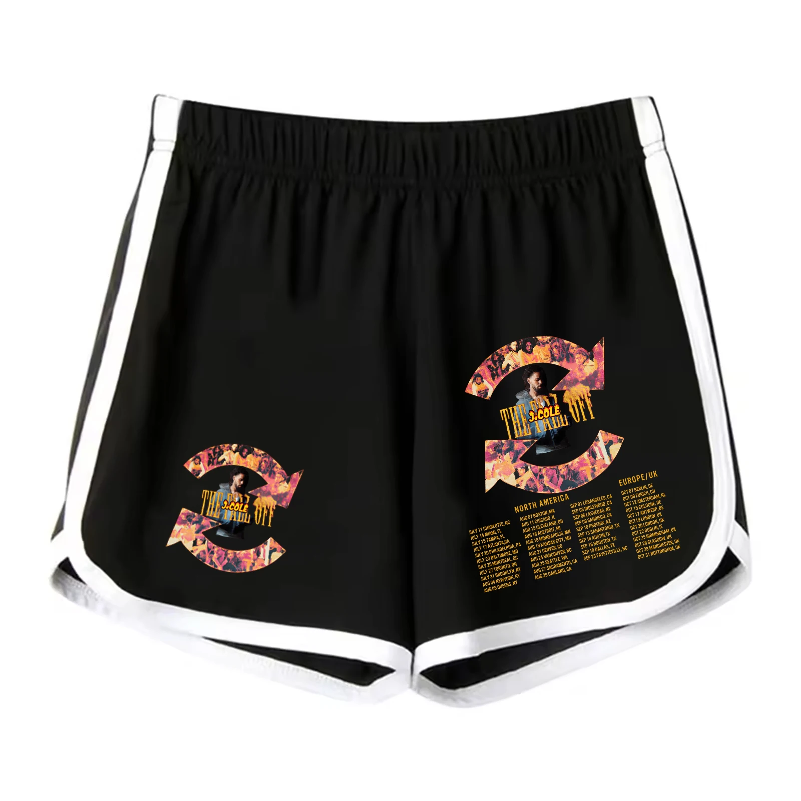 

The Fall Off World Tour 2026 J Cole Beach Shorts Women's Clothing Pants