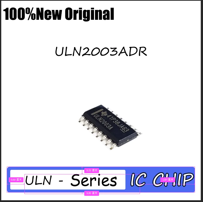 100PCS Brand new ULN2003ADR  ULN2003 SOP-16 Quality assurance