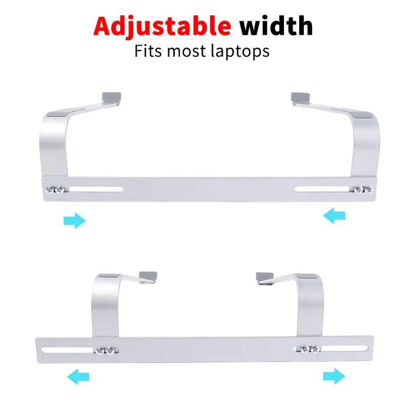 Adjustable Aluminum Laptop Stand Portable Notebook Support Holder for Macbook Pro Computer Riser Stand Cooling Bracket New