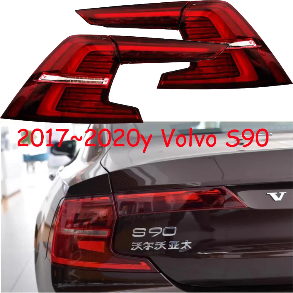 

1pcs car bupmer tail light for Volvo S90 taillight 2016~2020y car accessories DRL fog for Volvo S90L rear light