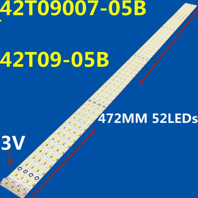 

472MM 52LED(3V) LED Strip For L42P21FBD L42P11 LED42680 LED42K11P 42LE4500 42LE4600 LE42H300 42T09007-05B 42T09-05B LC420EUG