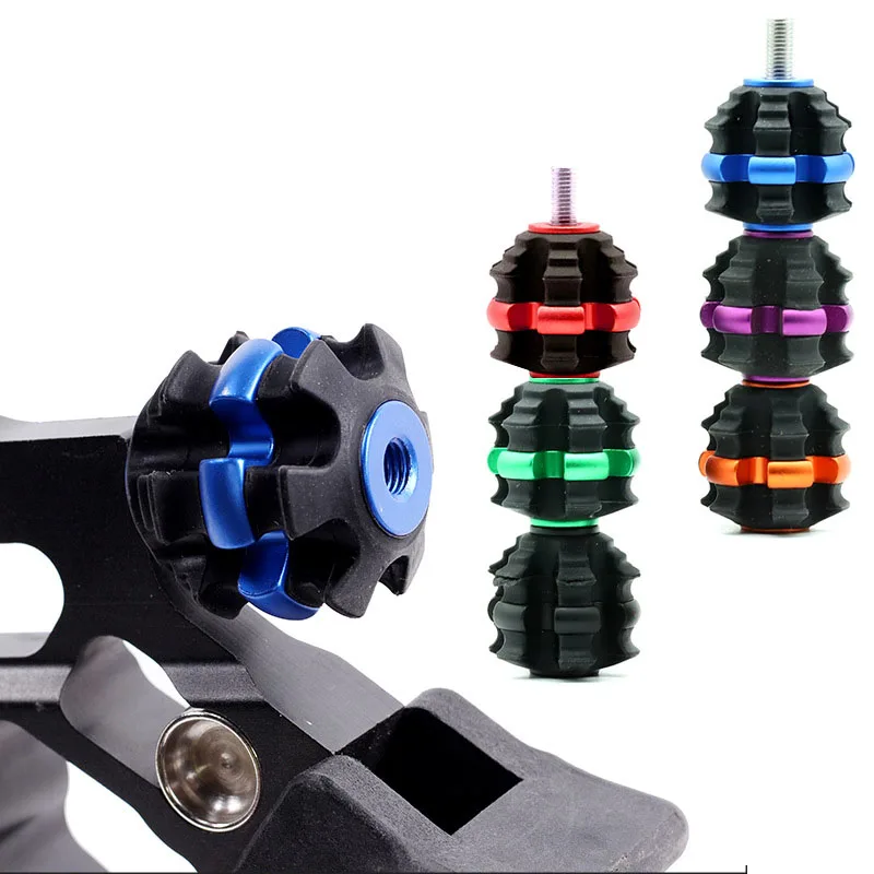 Archery Stackable Stabilizer Ball Shock Absorber Vibration Damper Recurve Compound Bows Shooting Hunting Accessories