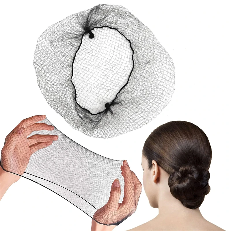 Hair Net 20/10Pcs Hair Nets Elasticity Invisible Elastic Mesh for Food Service, Ballet Bun, Sleeping, Women and Wig