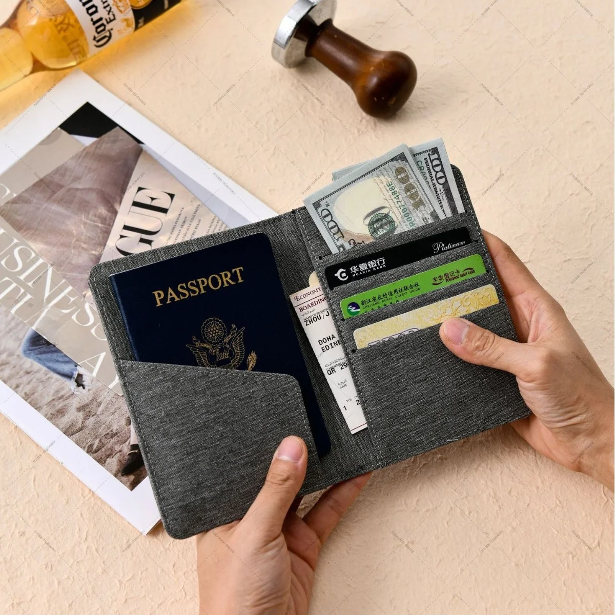 porta-passaporte-com-varios-compartimentos-para-cartoes-bolsa-de-armazenamento-de-documentos-organizador-de-viagem-a-prova