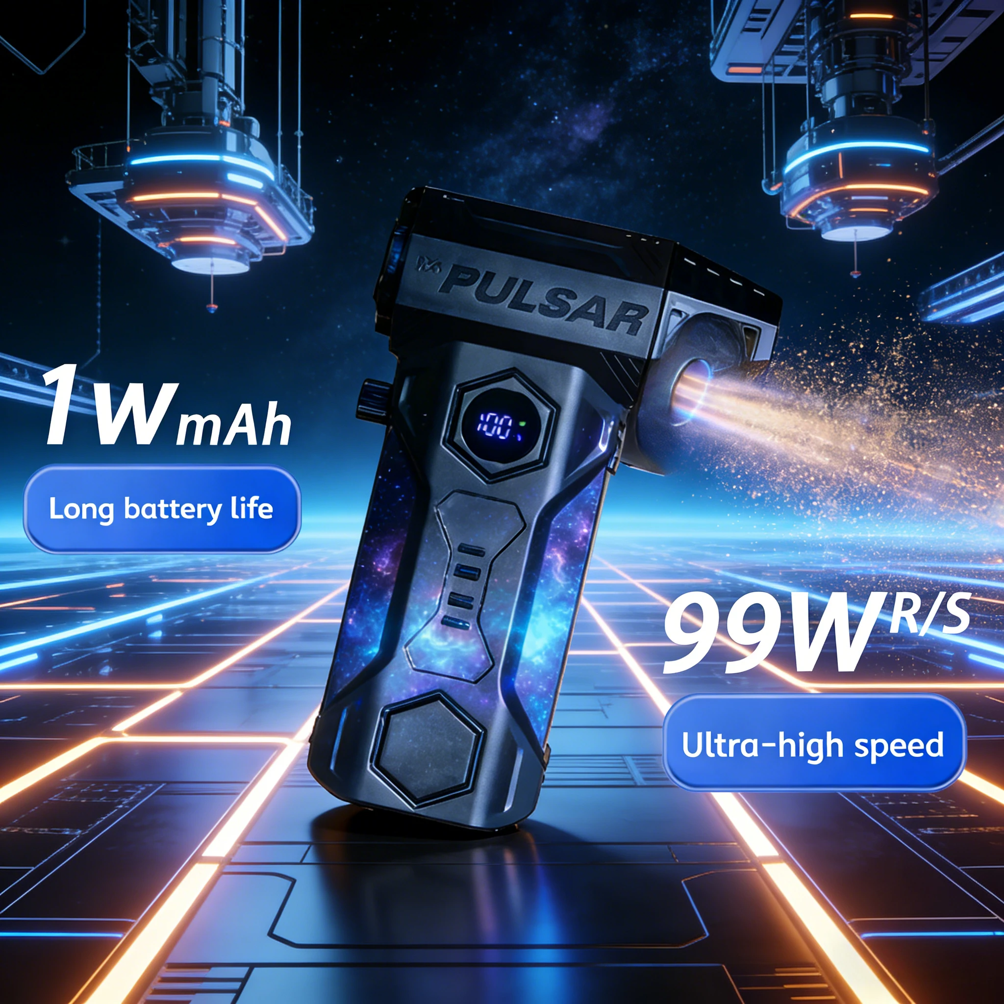 

Воздуходувка X11 Pro Max TurboJet – бесщеточный двигатель 990000 об/мин, струйный воздушный поток 75 м/с, аккумулятор 10000 мАч с увеличенным временем работы