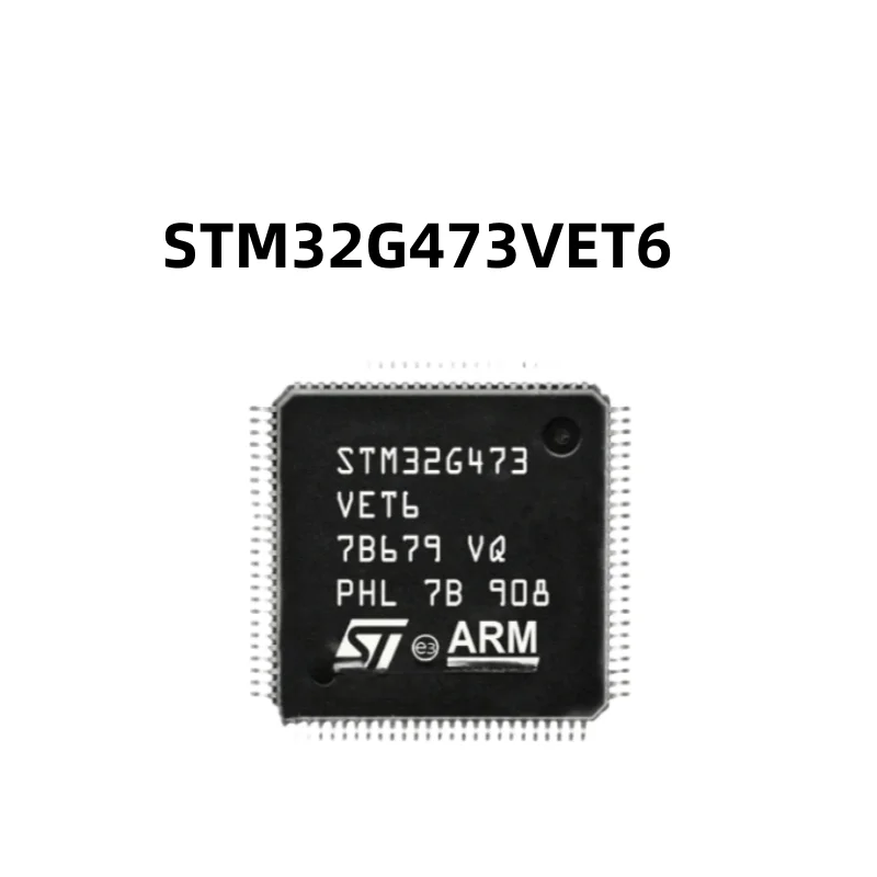 

1pcs/lot New original STM32G473VET6 Asli Otentik QFP100 Enkapsulasi MCU 32-Bit + FPU 512 Flash 128 KB SRAM Math Accelerator