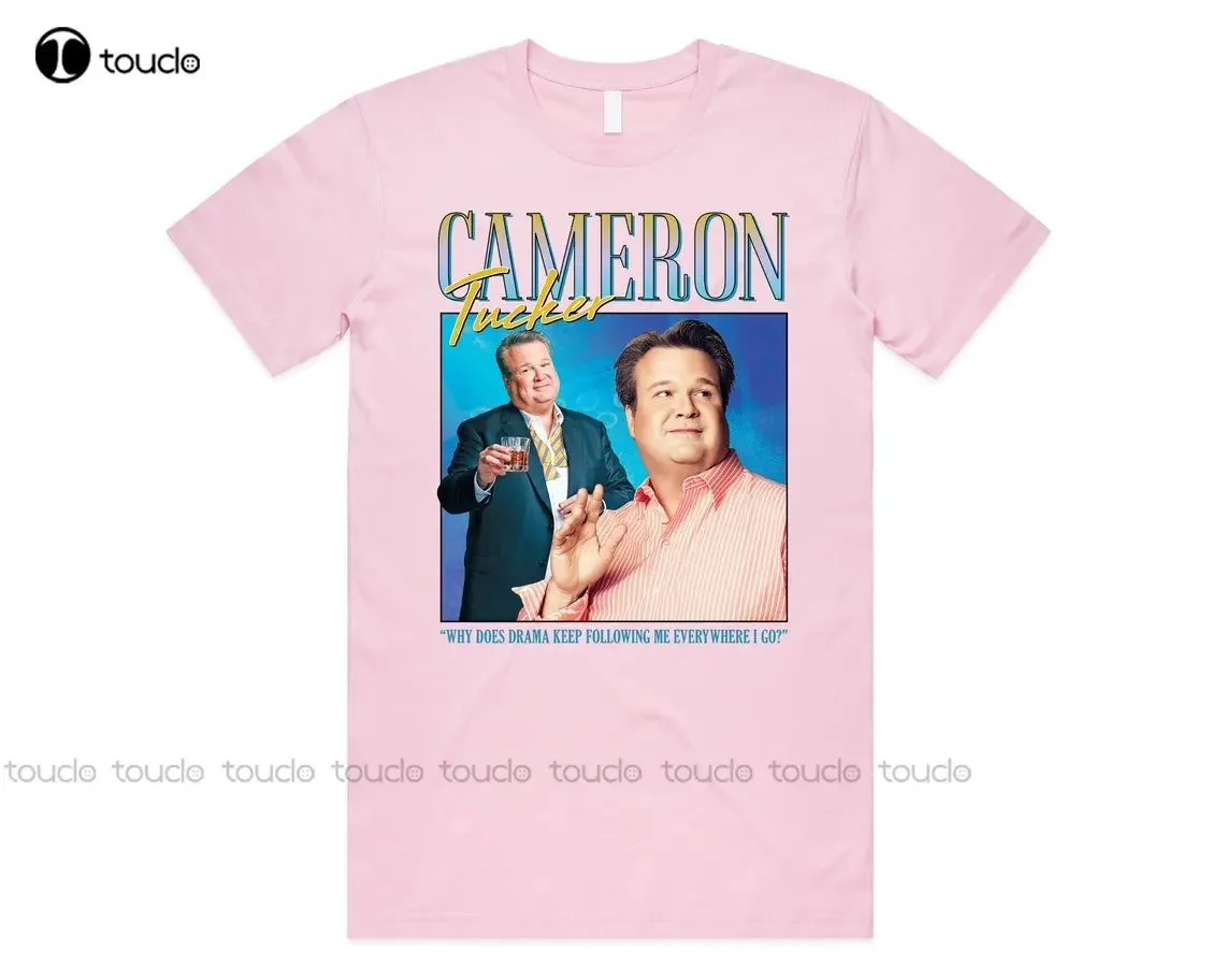 Cameron Tucker T-Shirt Top Tee Tv Show Funny 90'S Retro Vintage Custom Aldult Teen Unisex Digital Printing Tee Shirts