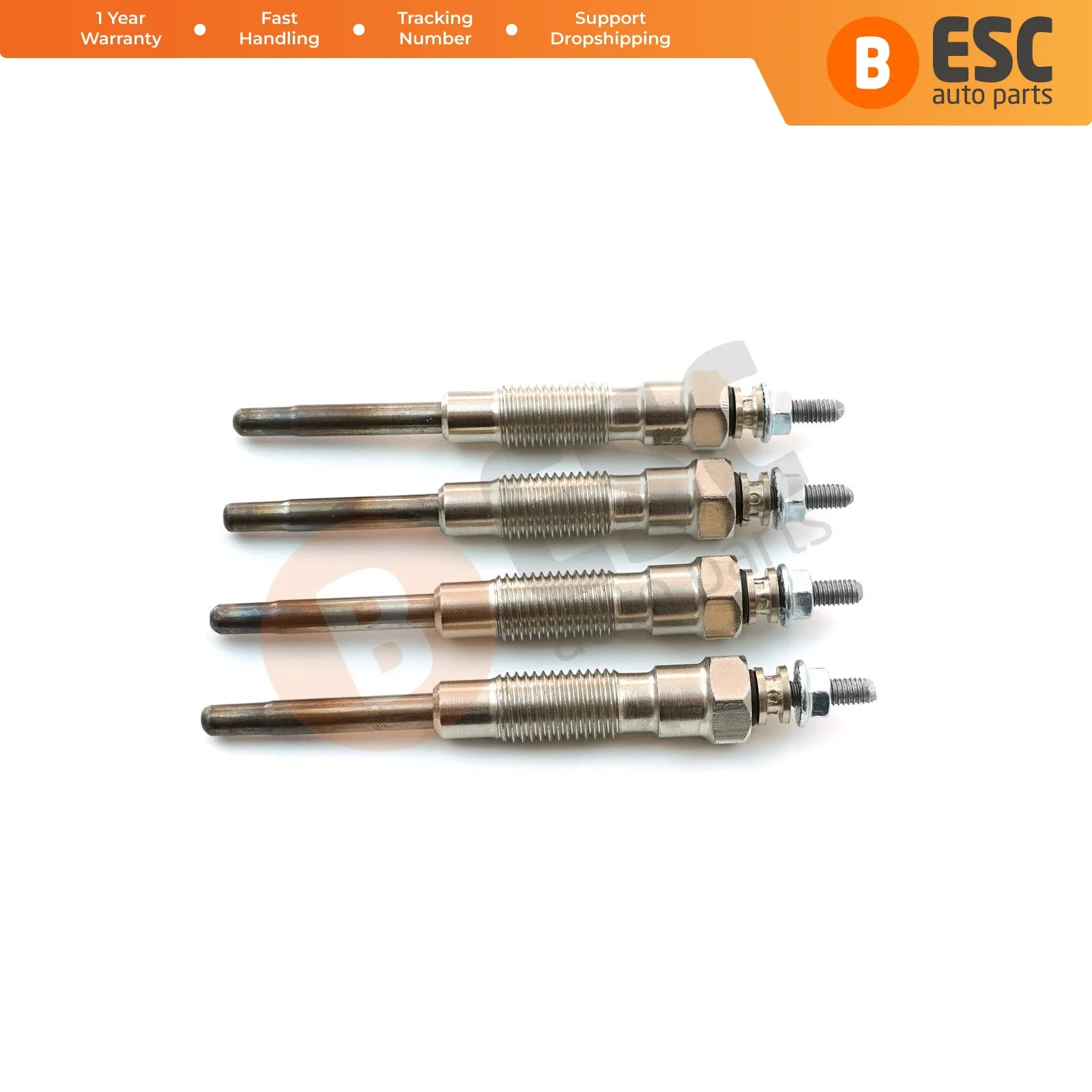 

For Toyota Blizzard Cressida Cresta Dyna HiAce Land 4Runner Hilux LX 450 VW Taro 2.2 2.4 EGP96-1 4X Glow Plug 12 V 1985054010