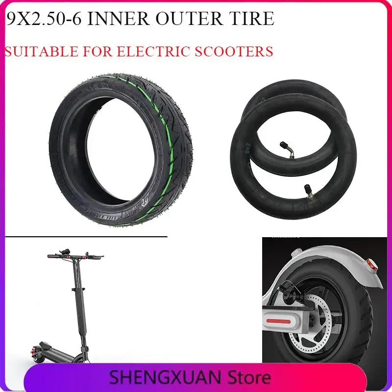 Fast delivery CST tires high-quality electric scooter wear-resistant durable thick inner and outer tires9x2.50-6