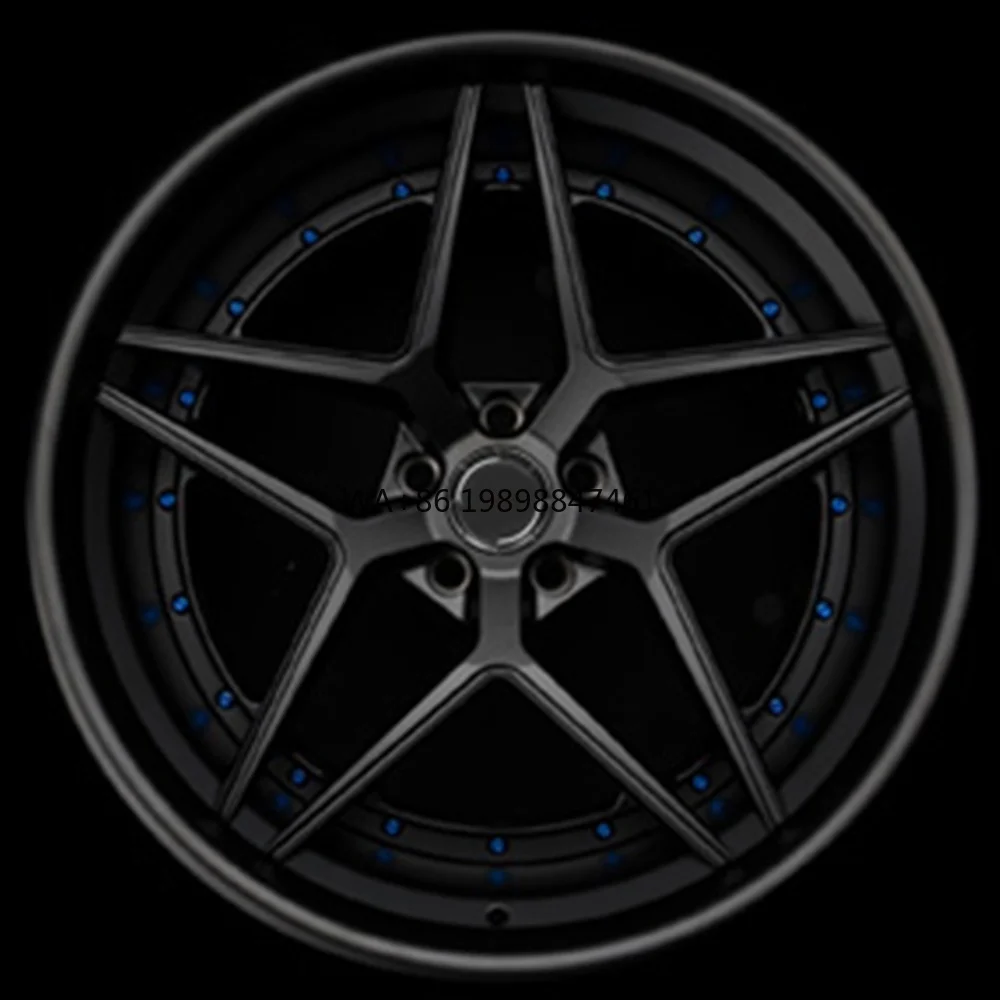 

1Piece Red Finished for Audi New Aluminum 100mm 5x108 5x120 Rims 17/18/19/20/21inch 5 Hole Alloy Wheel Rim 20mm Offset