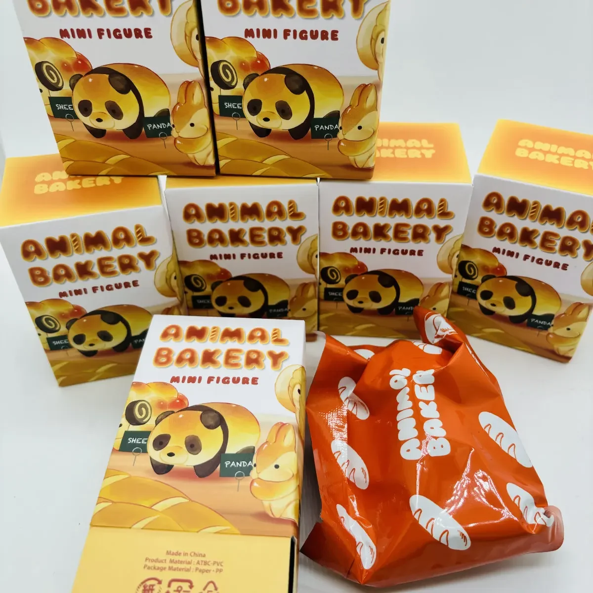 Dreams animal bakery mini figure serie scatola cieca giocattolo per ragazza scatola misteriosa panda pecora elefante gatto cane coniglio