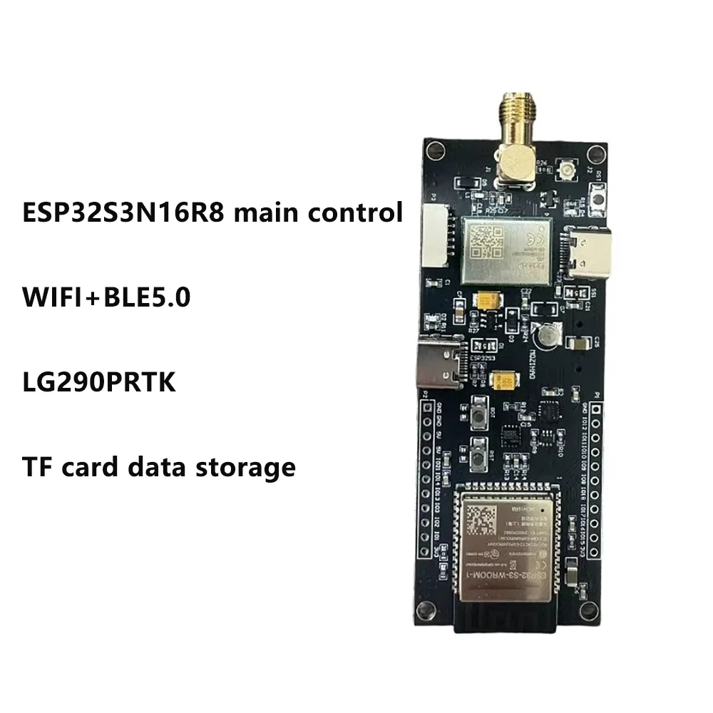 ESP32S3N16R8 WIFI BLE5.0 Development Board With Quad-band High-precision GNSS RTK Module LG290P For Python Arduino ESP-IDF