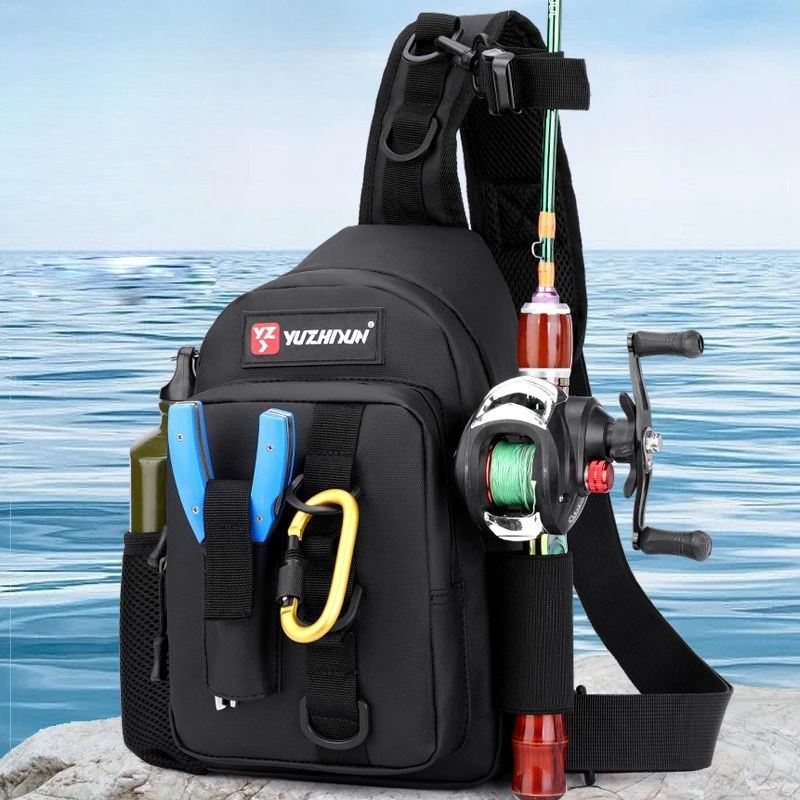 

Новая водонепроницаемая многофункциональная сумка для рыбалки, портативная сумка для удочки, сумка для морской рыбалки, принадлежности для рыбалки на открытом воздухе