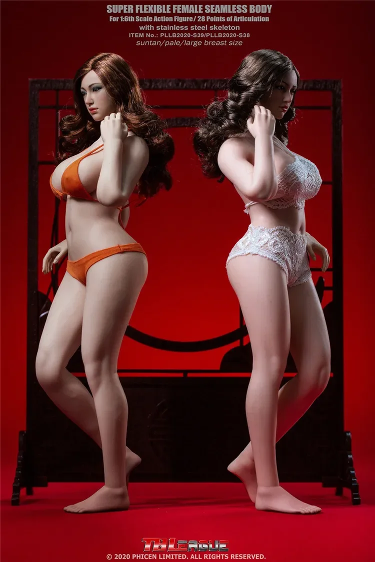 

【В наличии】TBLeague PLLB2020-S38A PLLB2020-S39A 1/6 пухлая женская фигурка мобильного солдата, модель игрушки, подарочная коллекция